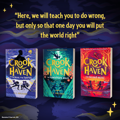 Crookhaven by J.J Arcanjo – digital activity pack (including a 10 minute author video and writing challenge for kids)