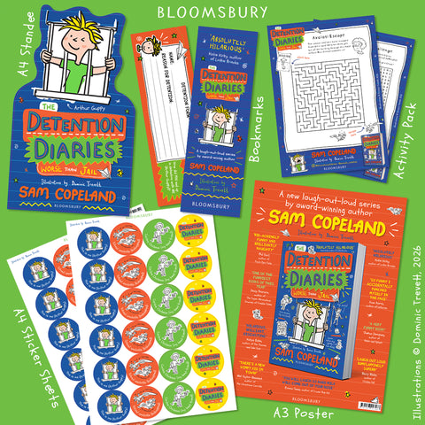 Detention Diaries Library Activity Packs