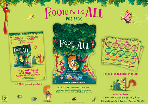 'Room for Us All' Display Packs