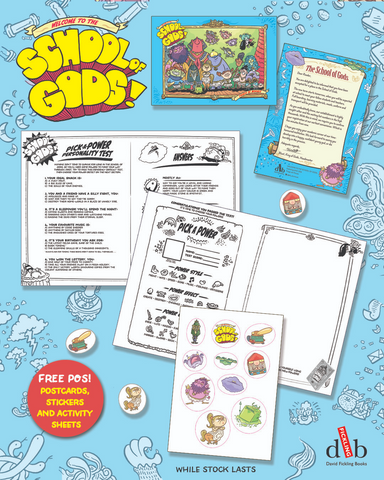 Welcome to the School of Gods Library Activity Packs