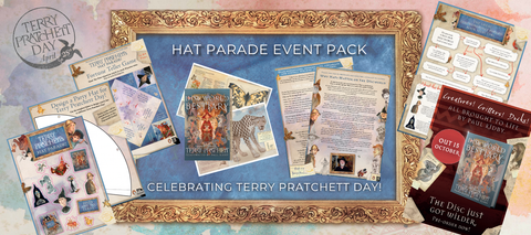 Terry Pratchett Day event pack and Bestiary samplers