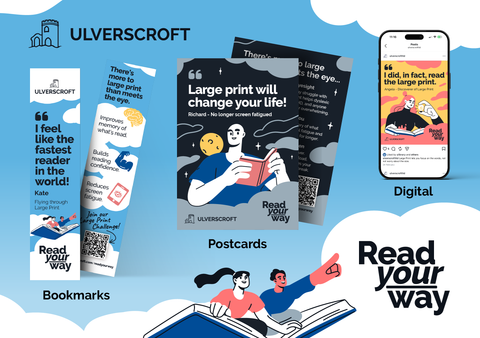 Read Your Way Large Print Display Packs