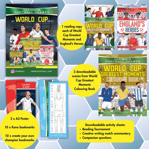 Ultimate Football Heroes – World Cup 2026 activity pack (including reading copies)