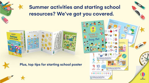 Usborne Starting School and Summer Activity Packs