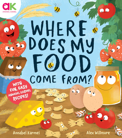 Where Does My Food Come From by Annabel Karmel (*Only 10 left*)
